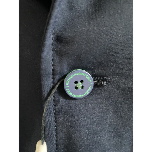 William Murray Golf Serious Business Blazer Performance Mens Small Blue NWOT - Picture 7 of 16